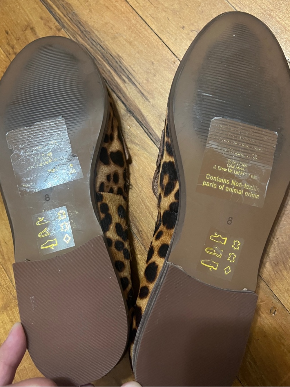 Madewell Leopard-Print Penny Loafers in Brown and Black - Picture 4 of 6